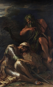 The Dream of Aeneas [1660–65] by Salvator Rosa [1615–1673]